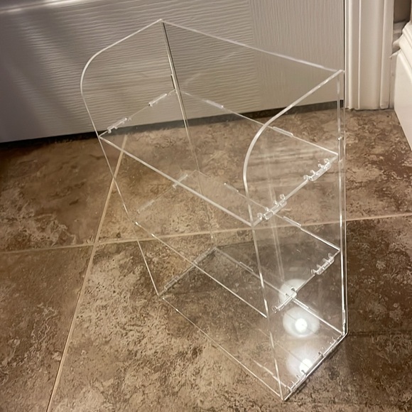 3 tier clear acrylic bathroom organizer - Picture 8 of 8